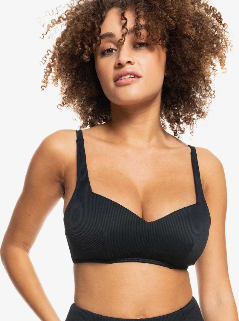 Hauts De Bikini Roxy Love The Sun Ray Femme Grise Foncé | 715082MCP