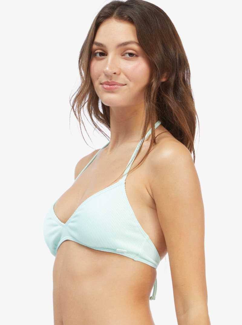 Hauts De Bikini Roxy Mind Of Freedom Fixed Triangle Femme Vert | 896173HDK