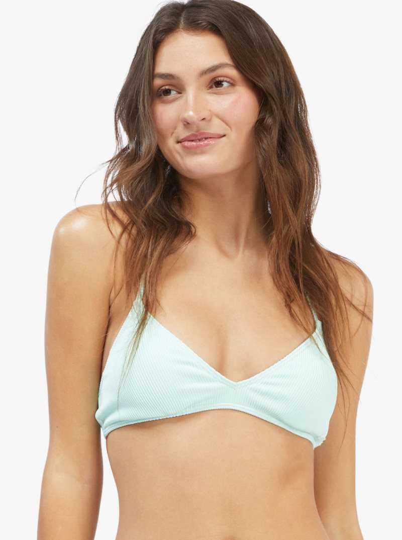 Hauts De Bikini Roxy Mind Of Freedom Fixed Triangle Femme Vert | 896173HDK