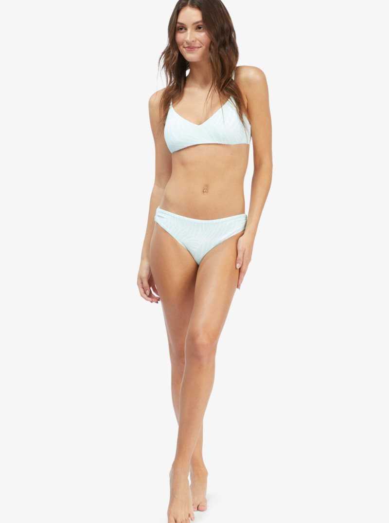 Hauts De Bikini Roxy Palm Tree Dreams Athlétiques Triangle Femme Vert | 568340JRD