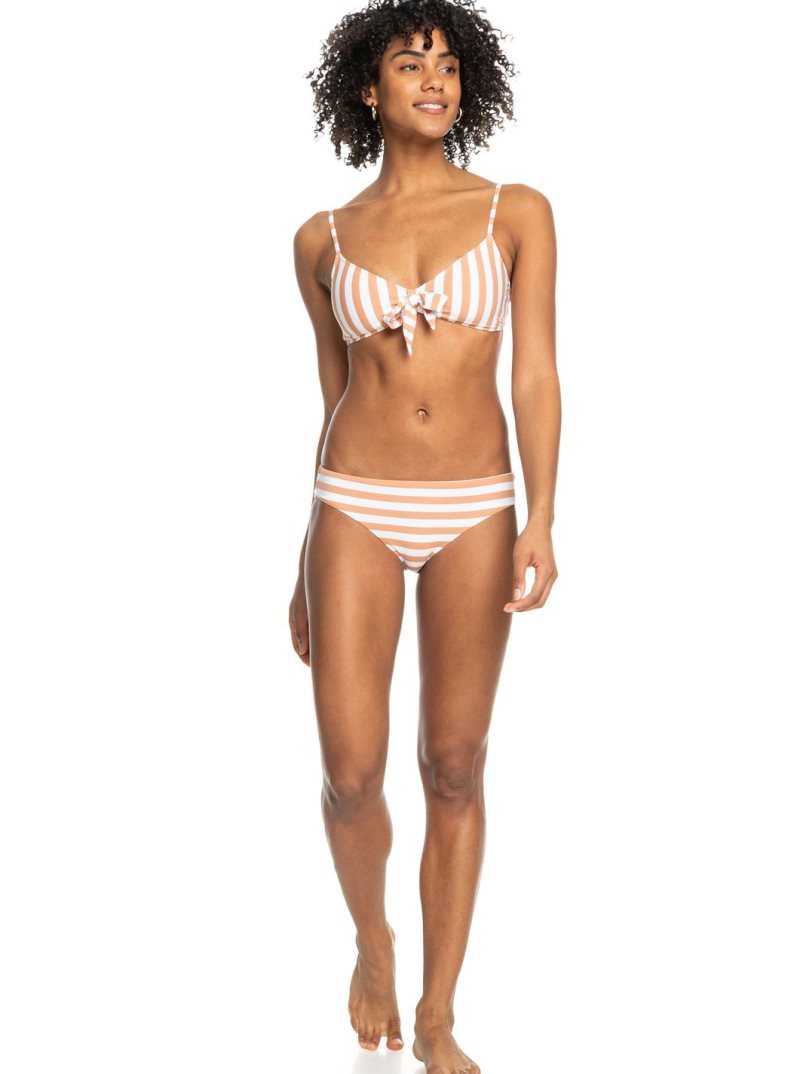 Hauts De Bikini Roxy Printed Beach Classics Mode Triangle Femme Stripes | 591268YJI