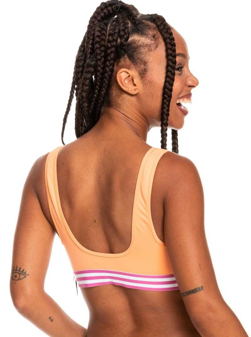 Hauts De Bikini Roxy Rad Retro Elongated Triangle Femme | 719652GLZ