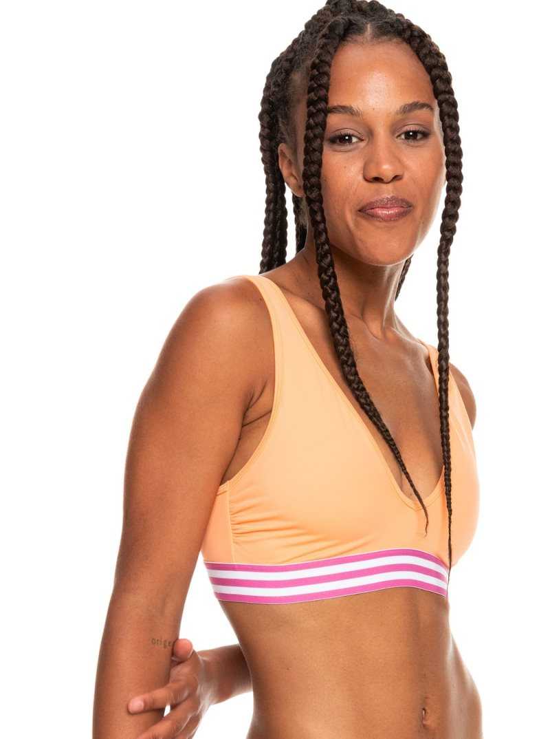 Hauts De Bikini Roxy Rad Retro Elongated Triangle Femme | 719652GLZ