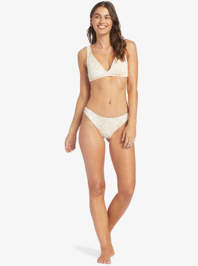 Hauts De Bikini Roxy Rib Love The Oceana V Femme | 347920MRY