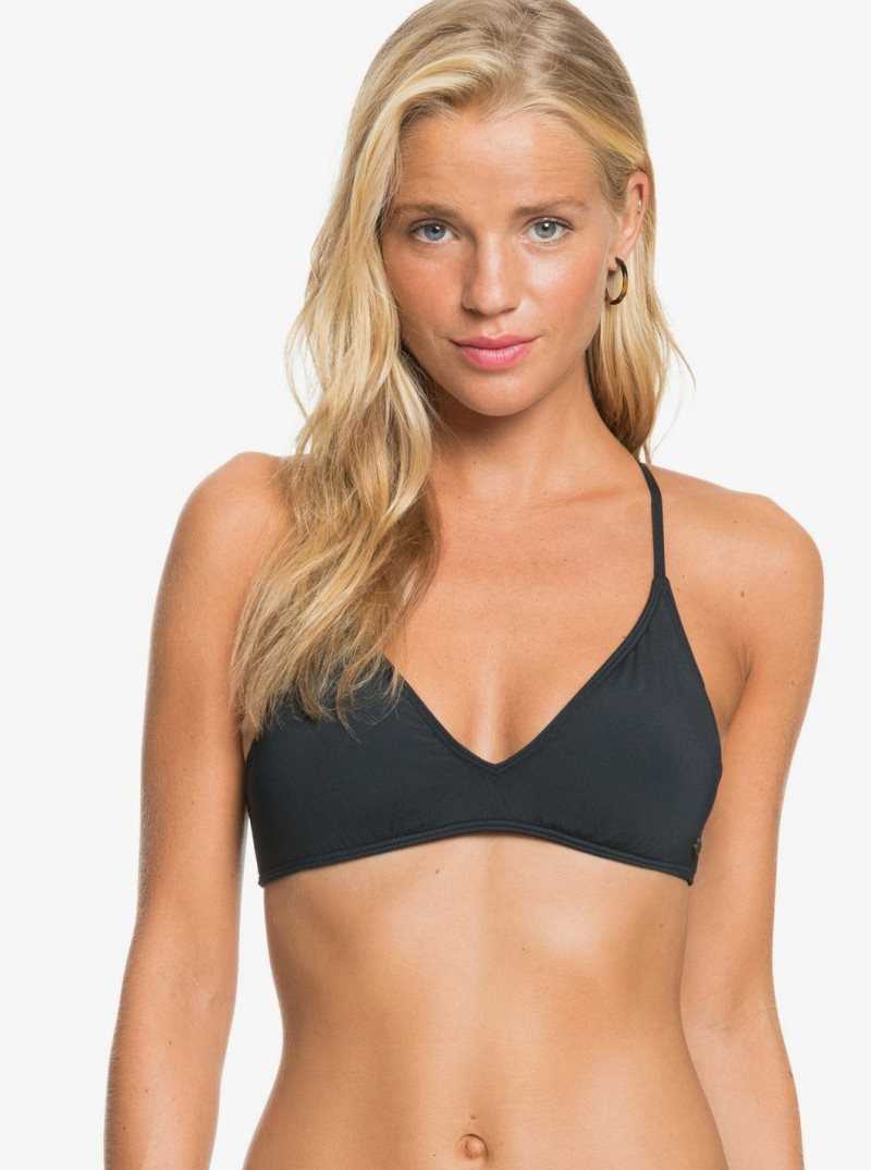 Hauts De Bikini Roxy Sd Beach Classics Ba Athl Tri Separate Femme Grise Foncé | 398207HDI