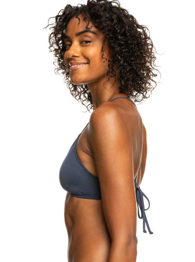Hauts De Bikini Roxy Sd Beach Classics Ba Athl Tri Separate Femme Indigo | 613092TBJ