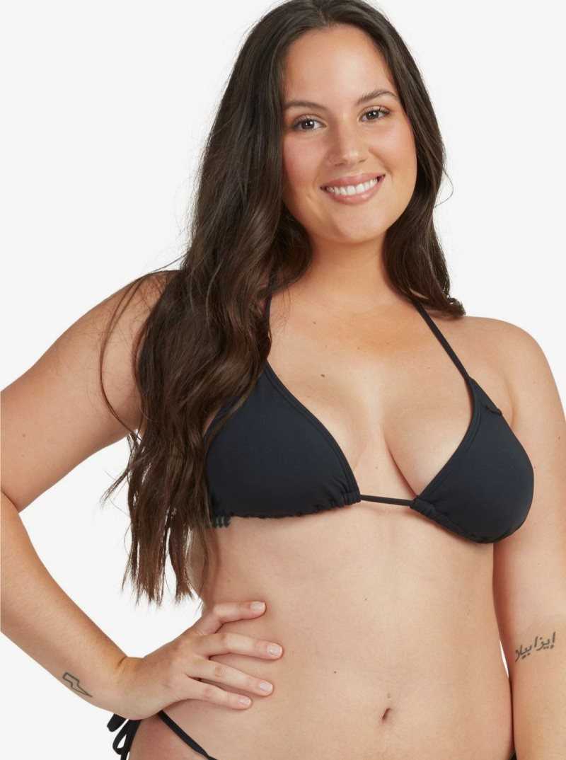 Hauts De Bikini Roxy Sd Beach Classics Mod Tiki Tri Separate Femme Noir | 904165URM