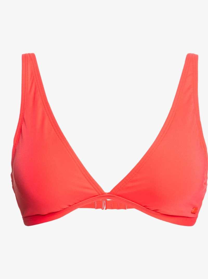 Hauts De Bikini Roxy Solid Beach Classics Elongated Triangle Femme | 497025JFL