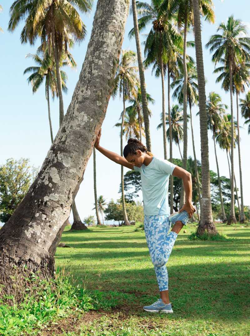 Hauts Roxy Active See The Good Technical T-Shirt Femme | 756932UVQ
