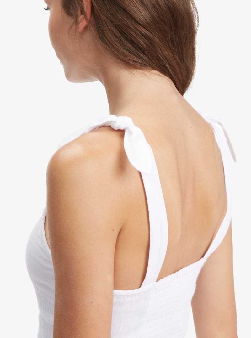 Hauts Roxy Beyond Me Lanières Femme Blanche | 794285HBK