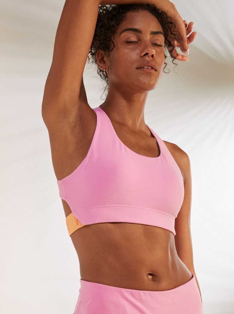 Hauts Roxy Bold Moves Sports Bra Femme | 496031MQT