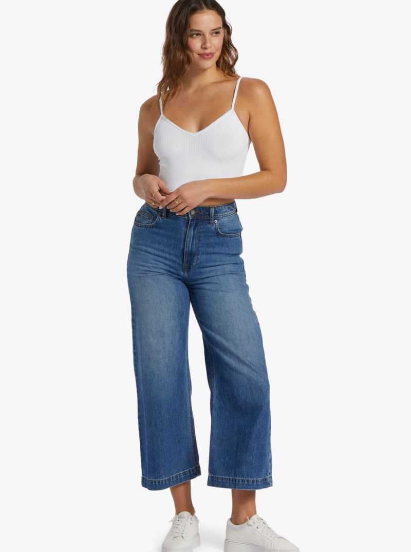 Hauts Roxy Brami Lanières Femme Blanche | 192765RXA