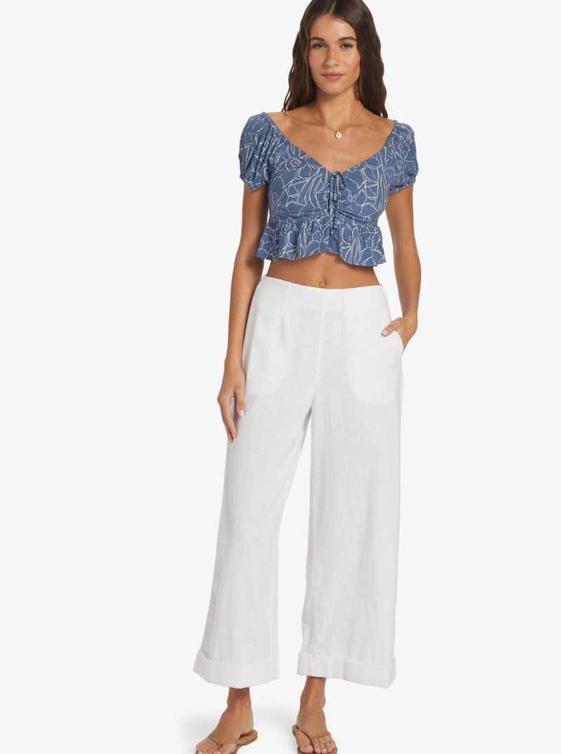 Hauts Roxy Clearwater Cove Corta Length Corta Sleeve Femme | 402851POH