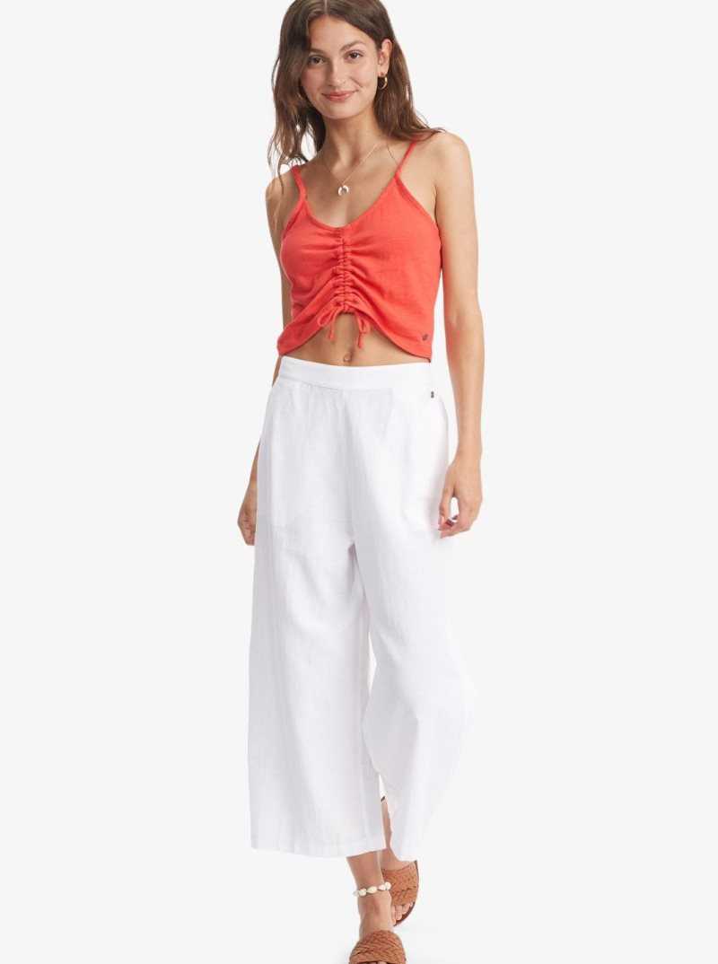 Hauts Roxy Flirty Feels V-Neck Femme | 710329RDM