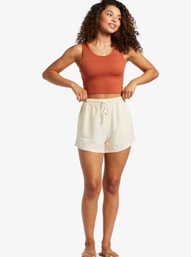Hauts Roxy Good Keepsake Crop Femme | 652804RID
