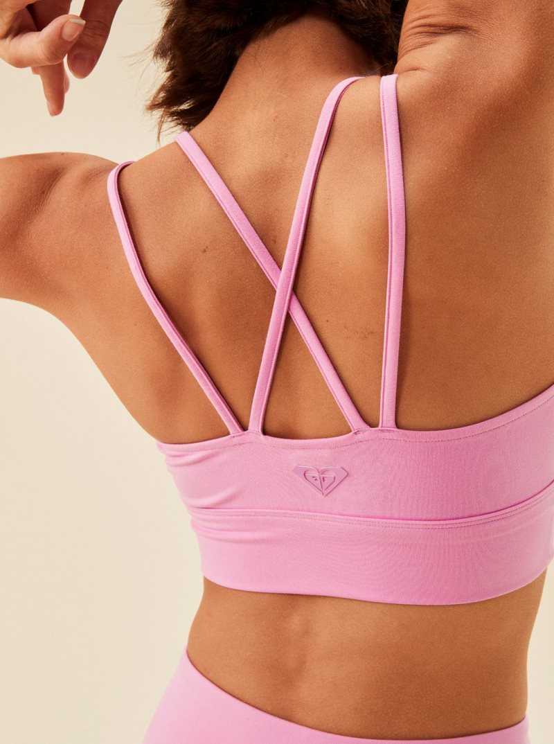 Hauts Roxy Heart Into It Sports Bra Femme | 152938LXE