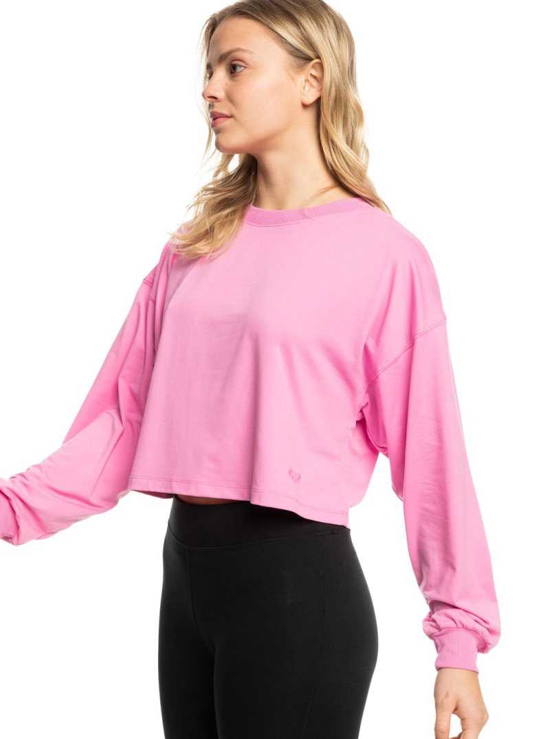 Hauts Roxy Naturally Active Long Sleeve T-Shirt Femme | 436872RWJ