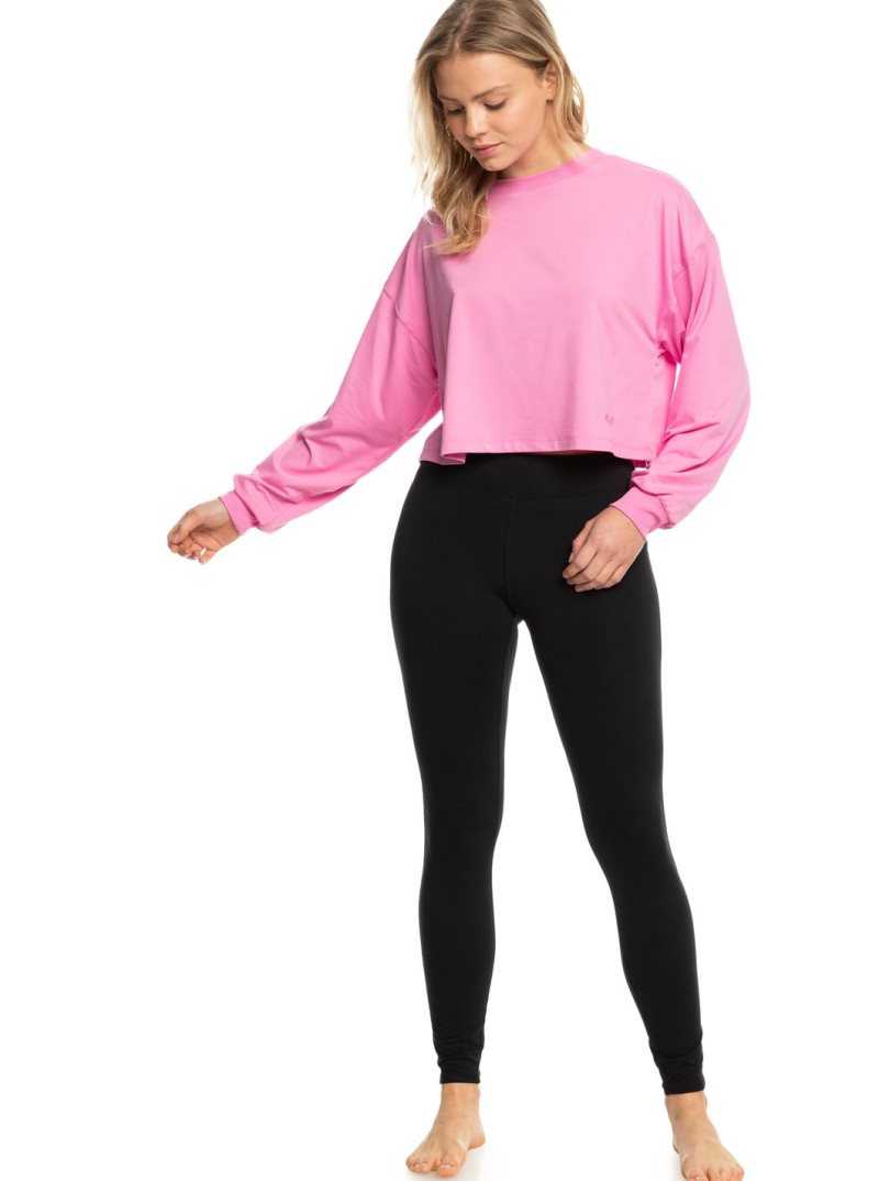 Hauts Roxy Naturally Active Long Sleeve T-Shirt Femme | 436872RWJ