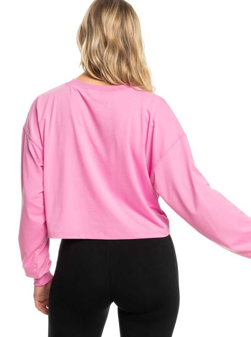Hauts Roxy Naturally Active Long Sleeve T-Shirt Femme | 436872RWJ