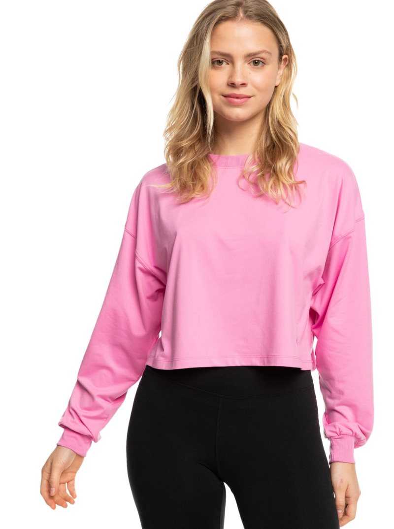 Hauts Roxy Naturally Active Long Sleeve T-Shirt Femme | 436872RWJ