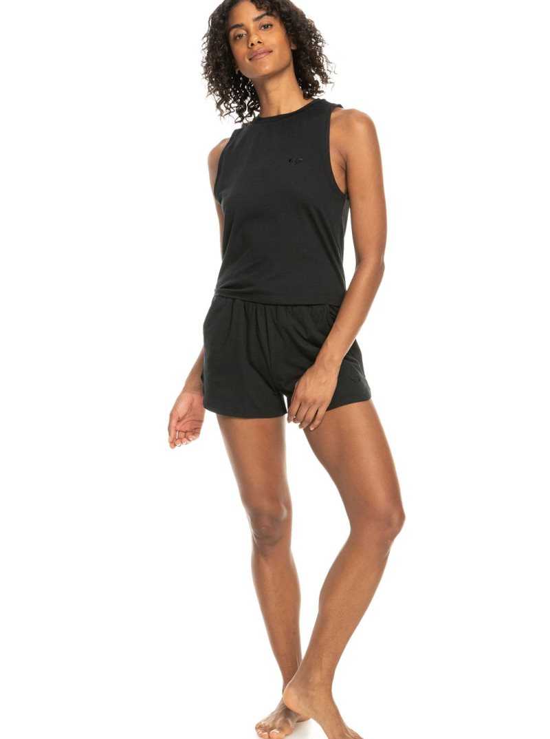 Hauts Roxy Naturally Active Sports Tank Femme Grise Foncé | 728149SWY
