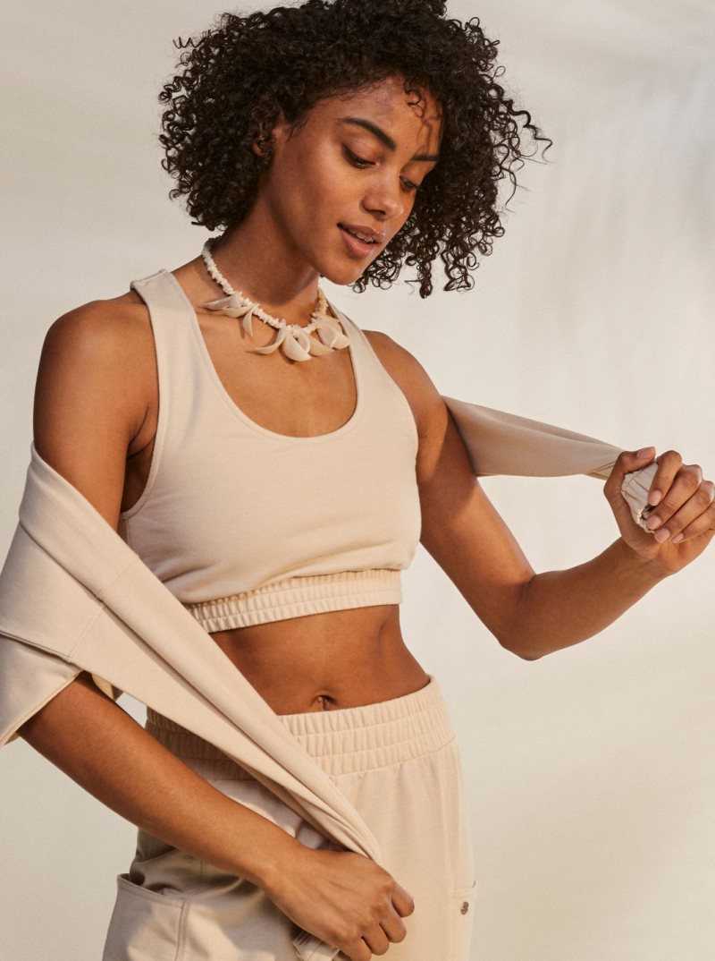 Hauts Roxy Next Set Sport Bralette Femme | 597863VJK