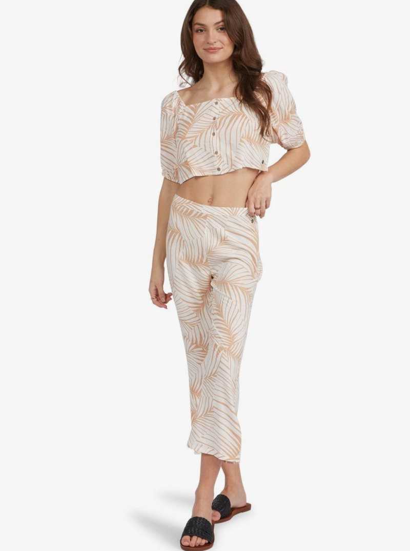 Hauts Roxy Pure Sugar Puff Sleeve Femme | 289016GLX