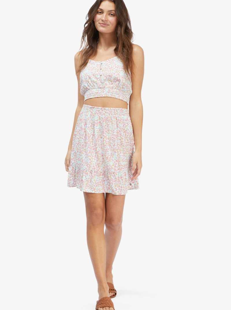 Hauts Roxy Sea Fog Lanières Tank Femme Vert | 147623PMT