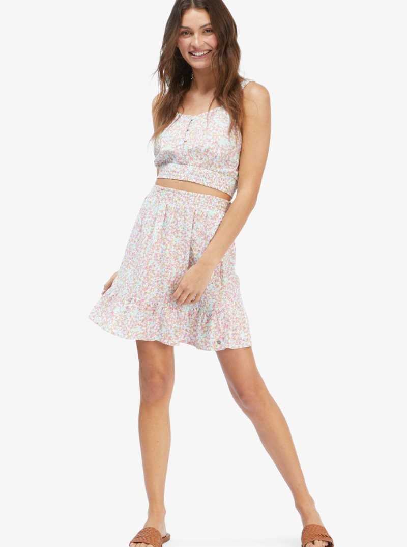Hauts Roxy Sea Fog Lanières Tank Femme Vert | 147623PMT