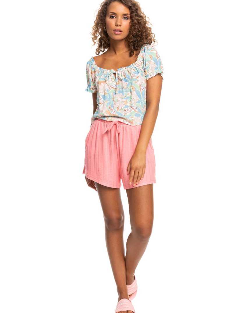 Hauts Roxy Shallow Love Corta Sleeve Femme | 263795CQI