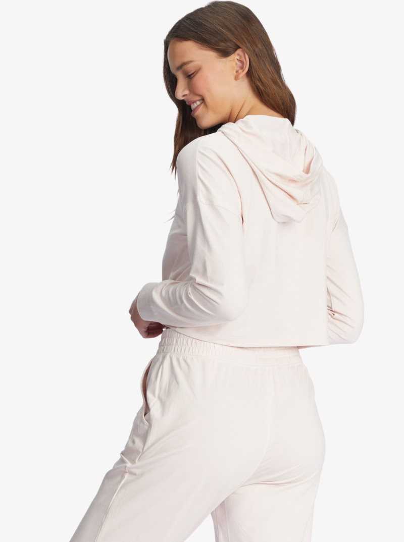 Hauts Roxy Sun Might Shine Long Sleeve Encapuchonné T-Shirt Femme Violette | 317825PLR