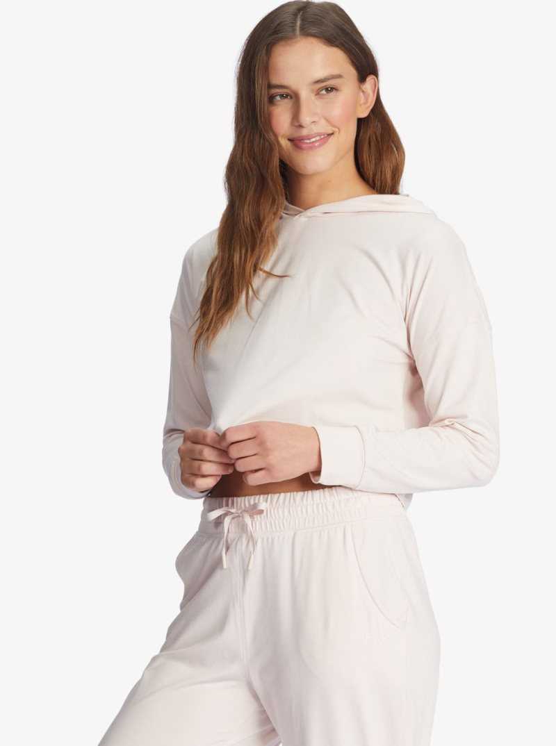 Hauts Roxy Sun Might Shine Long Sleeve Encapuchonné T-Shirt Femme Violette | 317825PLR