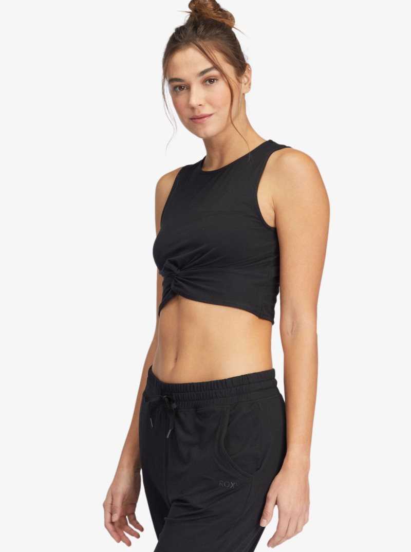 Hauts Roxy Sun Might Shine Sports Femme Grise Foncé | 426735WEQ