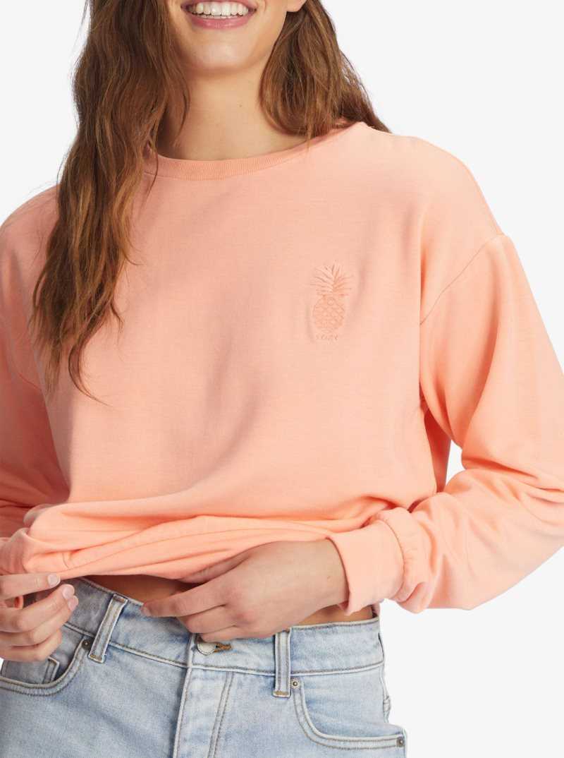 Hauts Roxy Surfing By Moonlight Long Sleeve Lounge Femme | 540817OQY