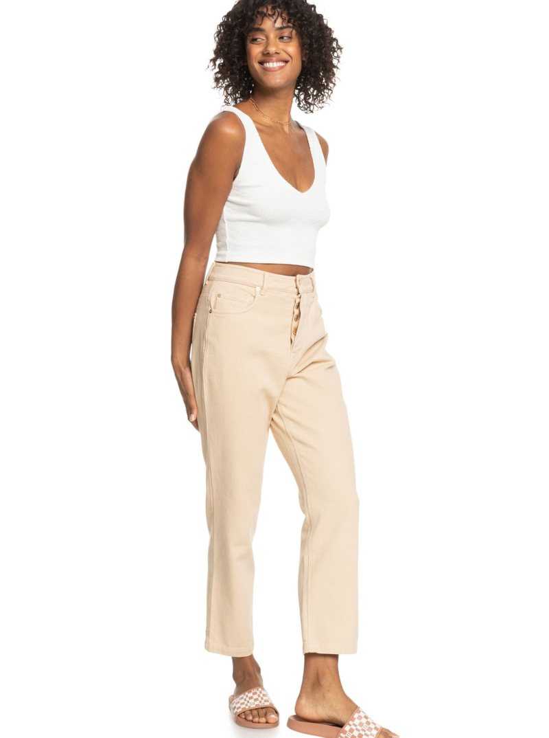 Hauts Roxy Time To Move Rib Knit Lanières Femme Blanche | 687319KMD