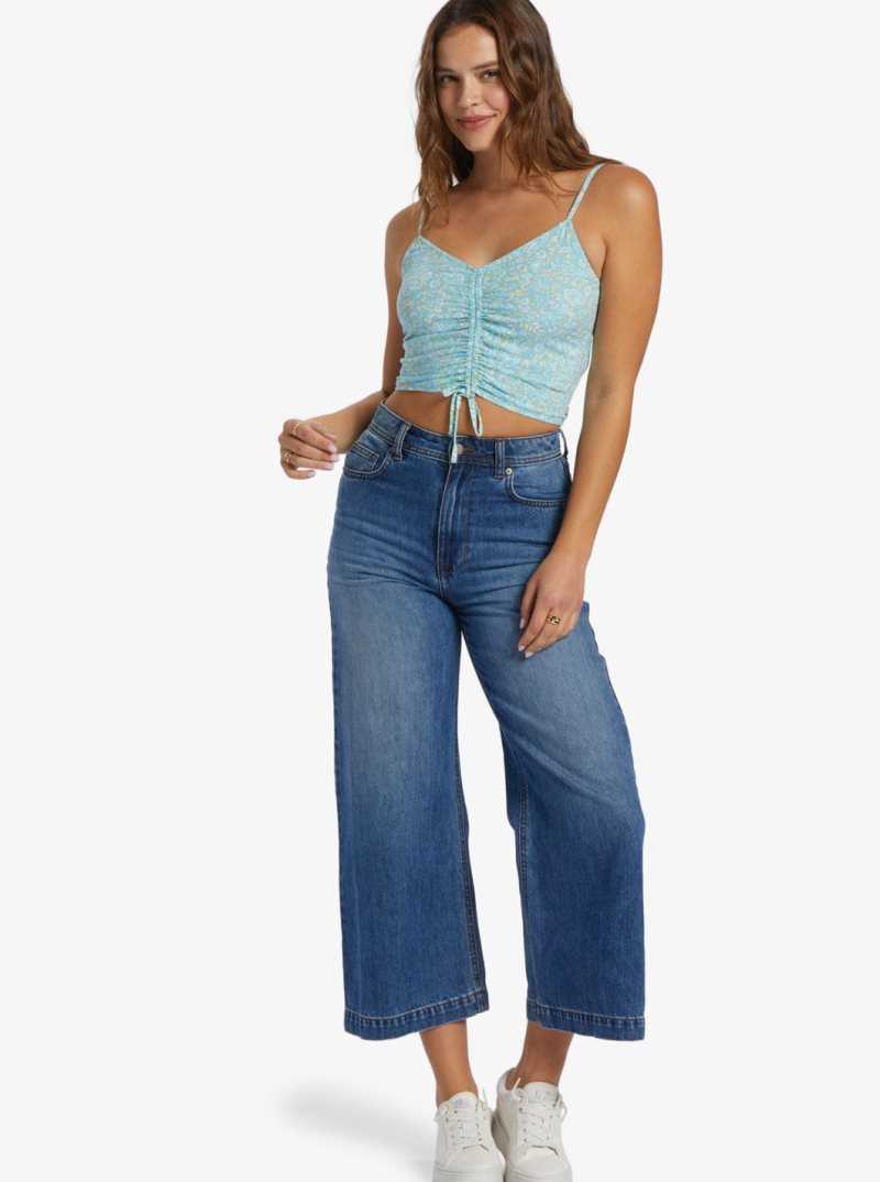 Hauts Roxy Vibrant Light Lanières Crop Femme | 613248TWM