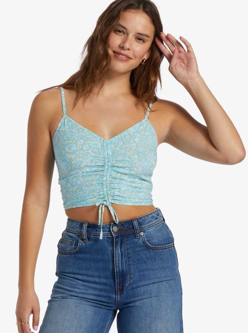Hauts Roxy Vibrant Light Lanières Crop Femme | 613248TWM