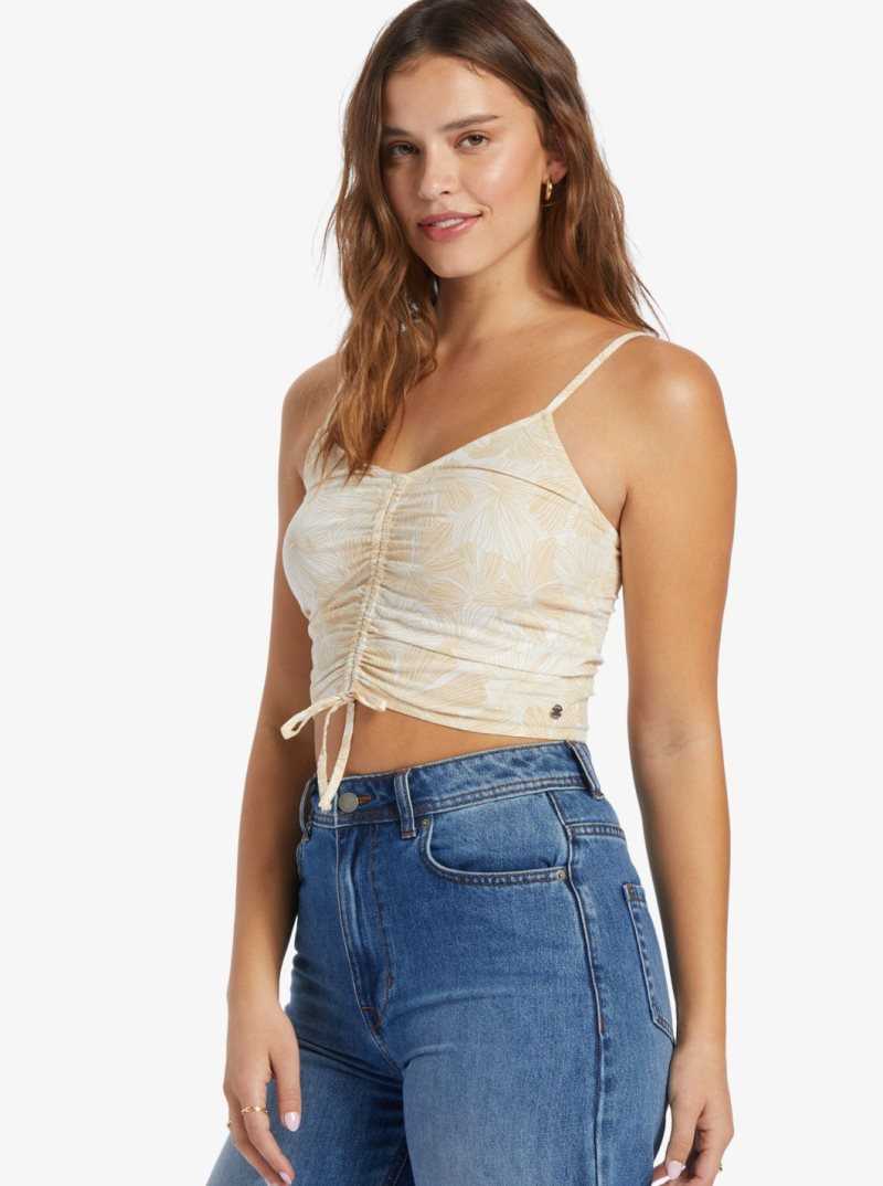 Hauts Roxy Vibrant Light Lanières Crop Femme | 629751HIF