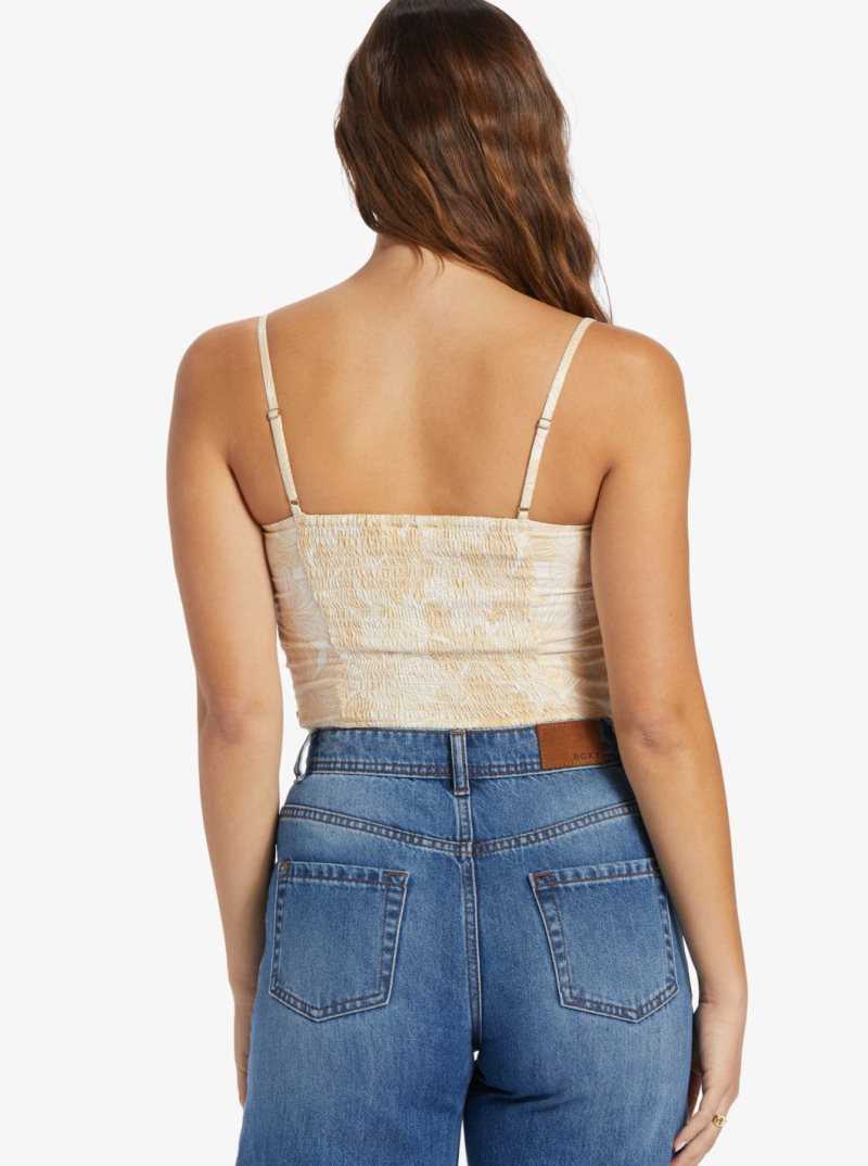 Hauts Roxy Vibrant Light Lanières Crop Femme | 629751HIF