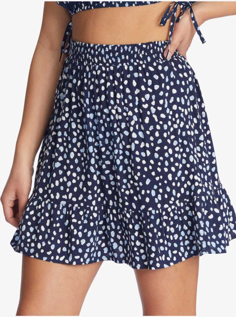 Jupe Roxy Night Out Femme Indigo | 398742WZN