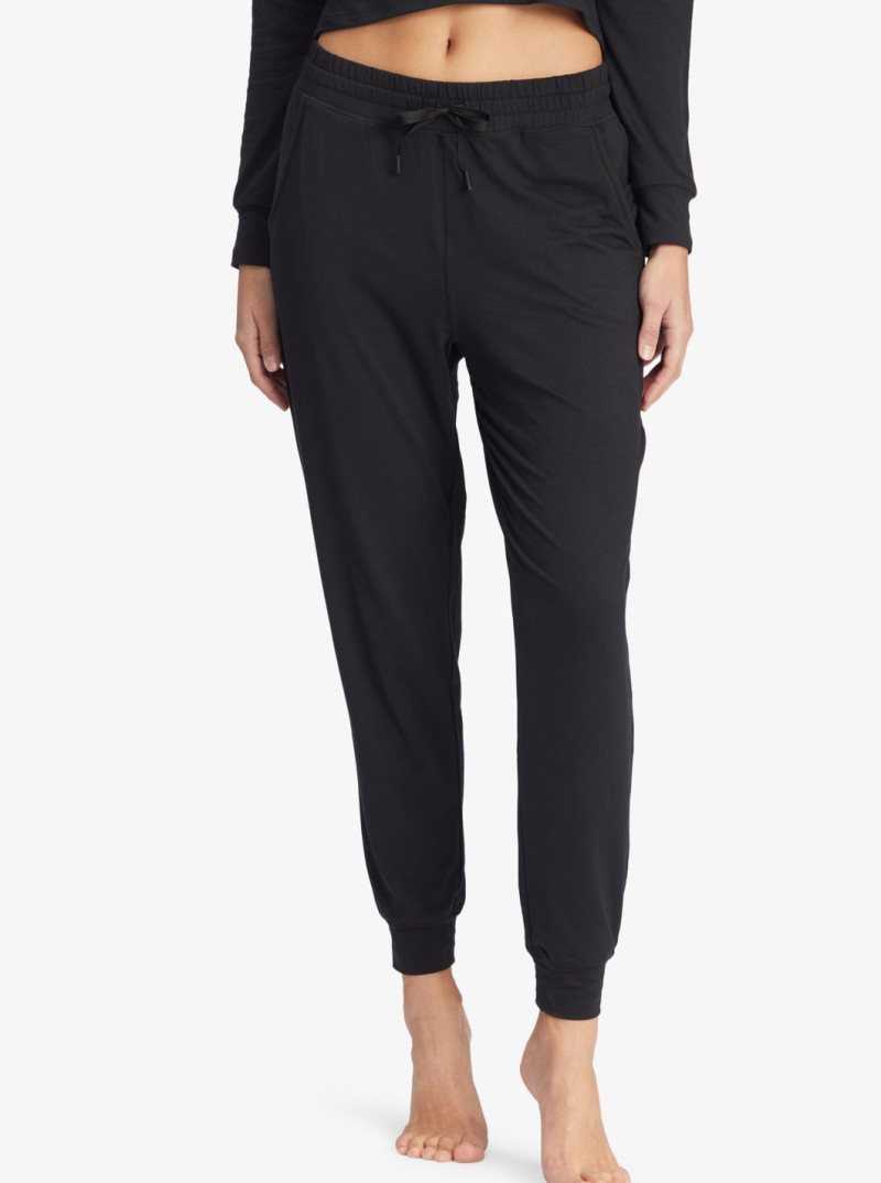 Loungewear Roxy Sun Might Shine Workout Pants Femme Grise Foncé | 156390VUO