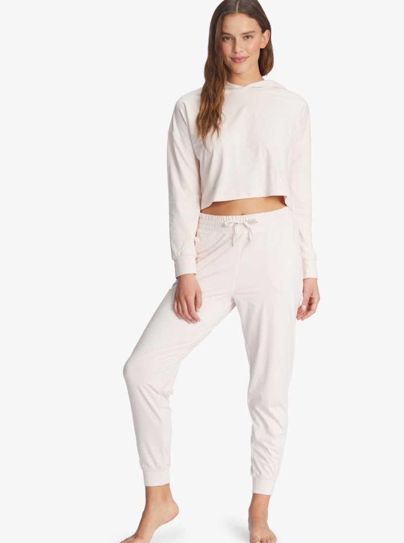 Loungewear Roxy Sun Might Shine Workout Pants Femme Violette | 627318ANX