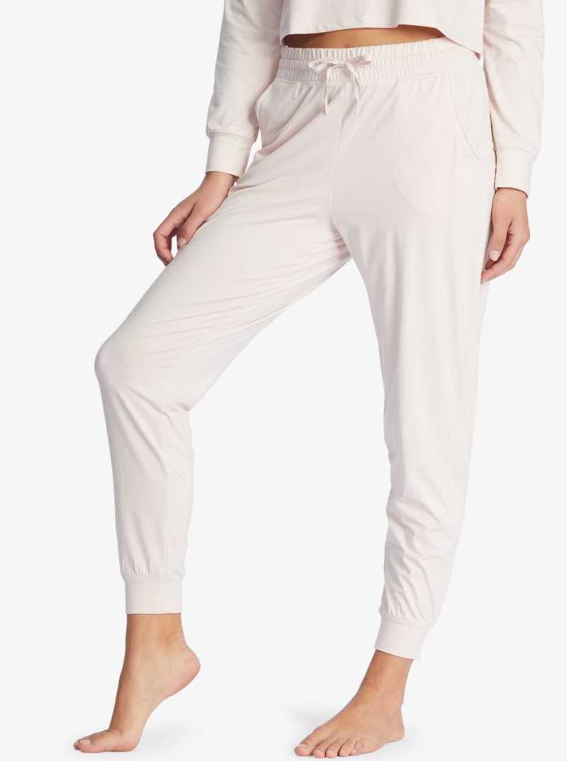 Loungewear Roxy Sun Might Shine Workout Pants Femme Violette | 627318ANX