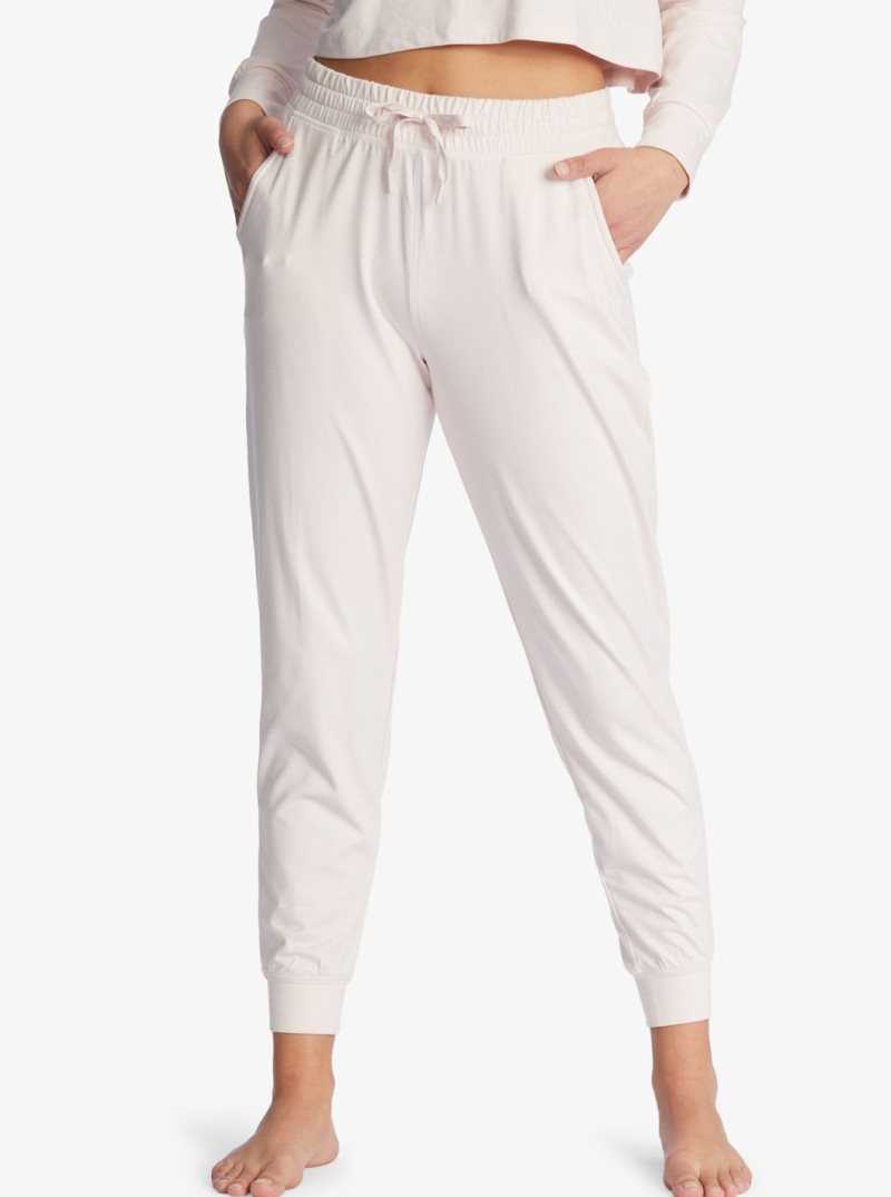 Loungewear Roxy Sun Might Shine Workout Pants Femme Violette | 627318ANX