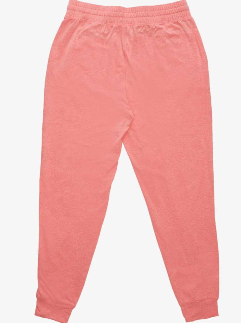 Loungewear Roxy Sun Might Shine Workout Pants Femme Rose | 904628IFW