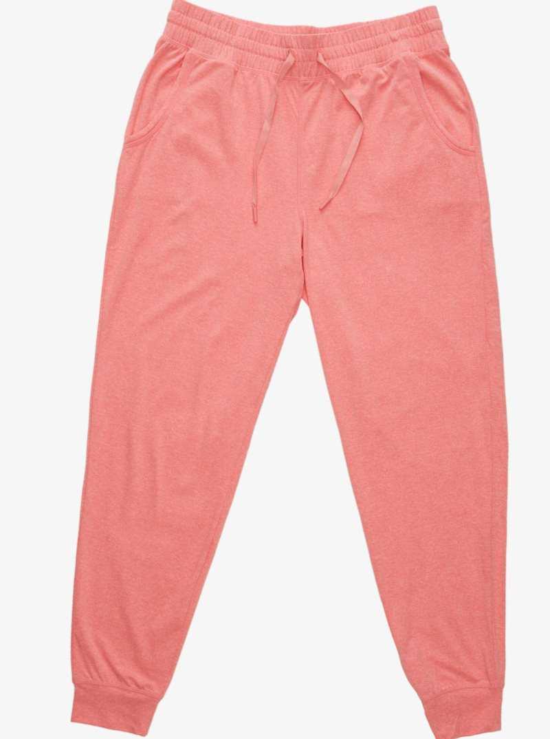 Loungewear Roxy Sun Might Shine Workout Pants Femme Rose | 904628IFW