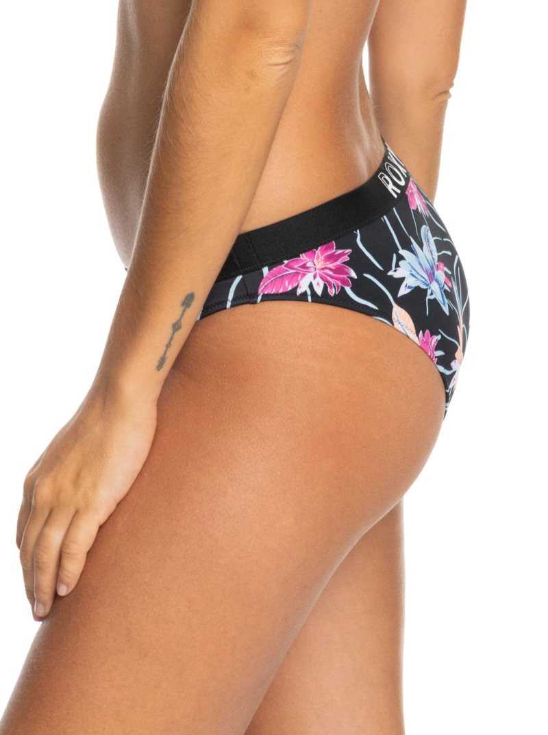 Maillots De Bain Roxy Active Femme Grise Foncé | 246578WBI
