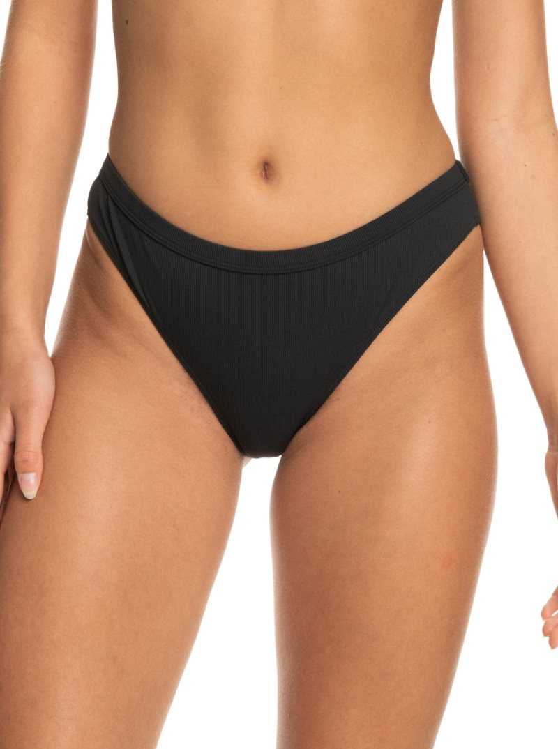 Maillots De Bain Roxy Pro The Snap Turn Cheeky Femme Grise Foncé | 380657SKI