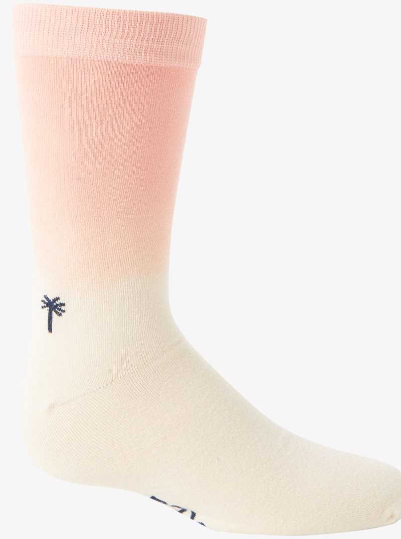 Other Accessories Roxy 2-Pack Crew Socks Femme Rose | 097615UDO