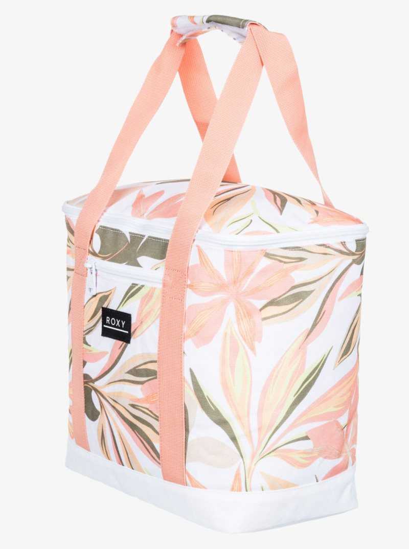 Other Accessories Roxy D'eau Effect Cooler Bag Femme Blanche | 956720ZDU